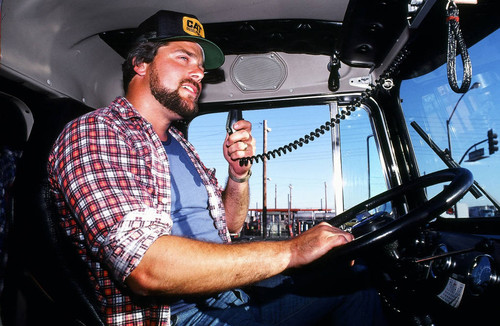 Truckers CB radio 1970s